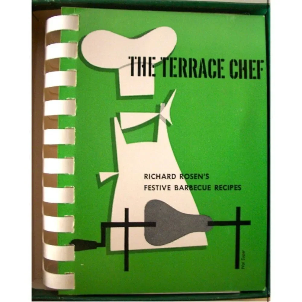 Vintage The Terrance chef Richard Rosen Festival Barbecue Recipes